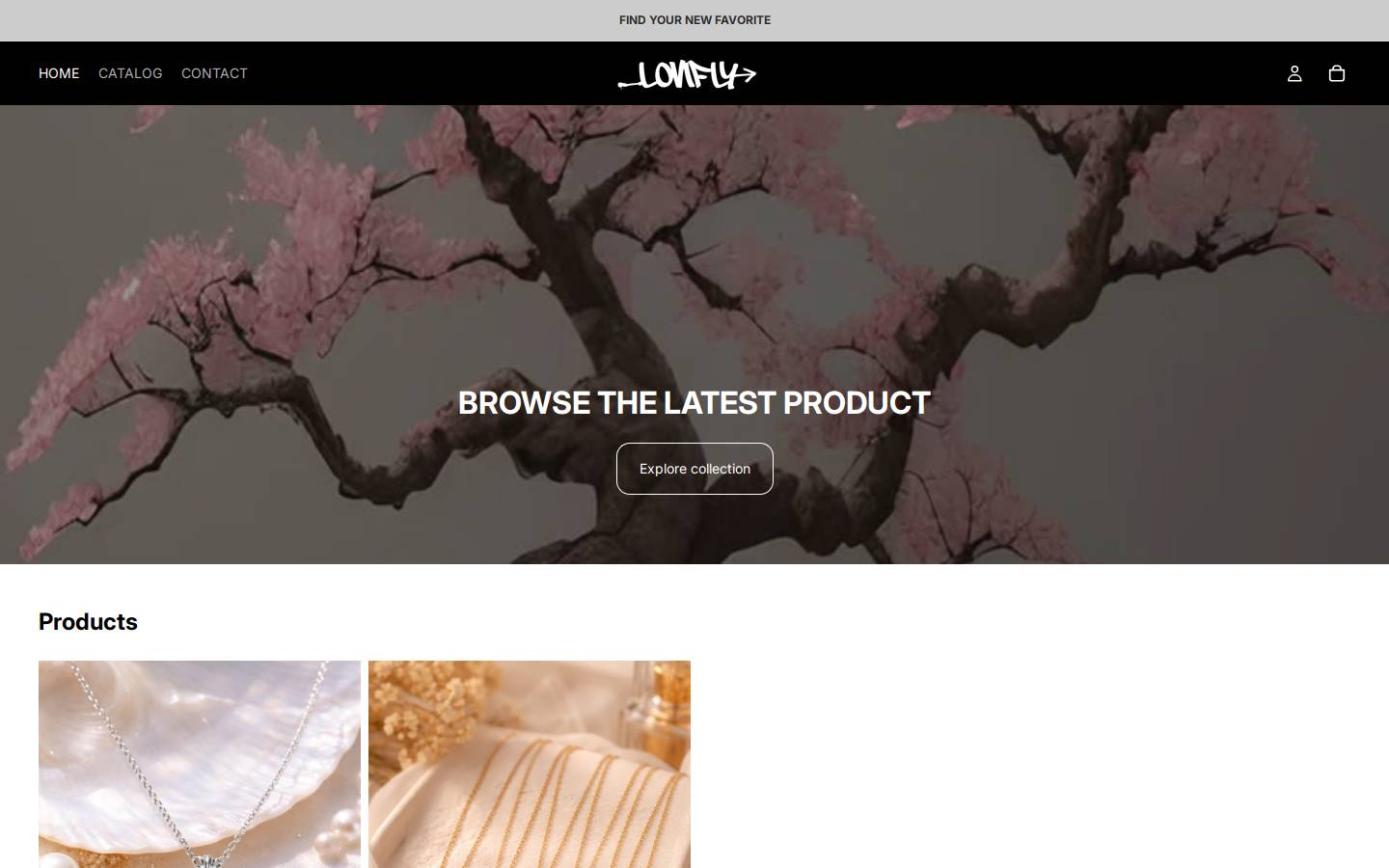 lovifly.online homepage screenshot