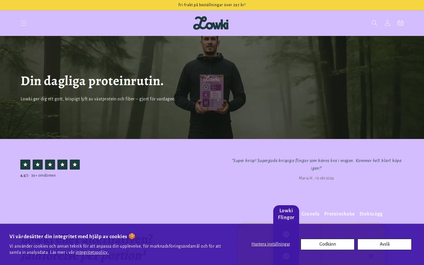 lowki.se homepage screenshot