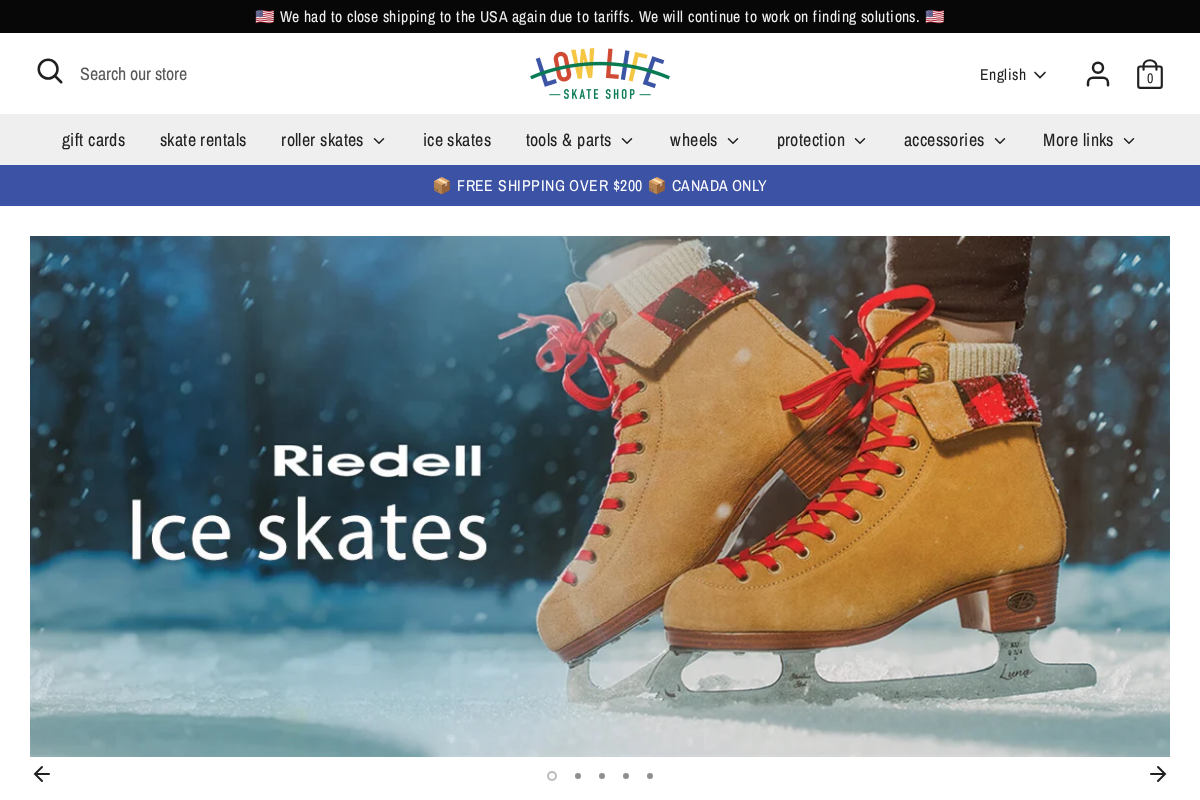 lowlifemtl homepage screenshot