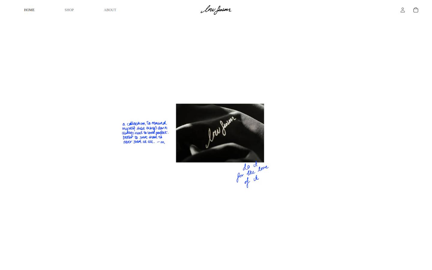 lowseason.com.au homepage screenshot