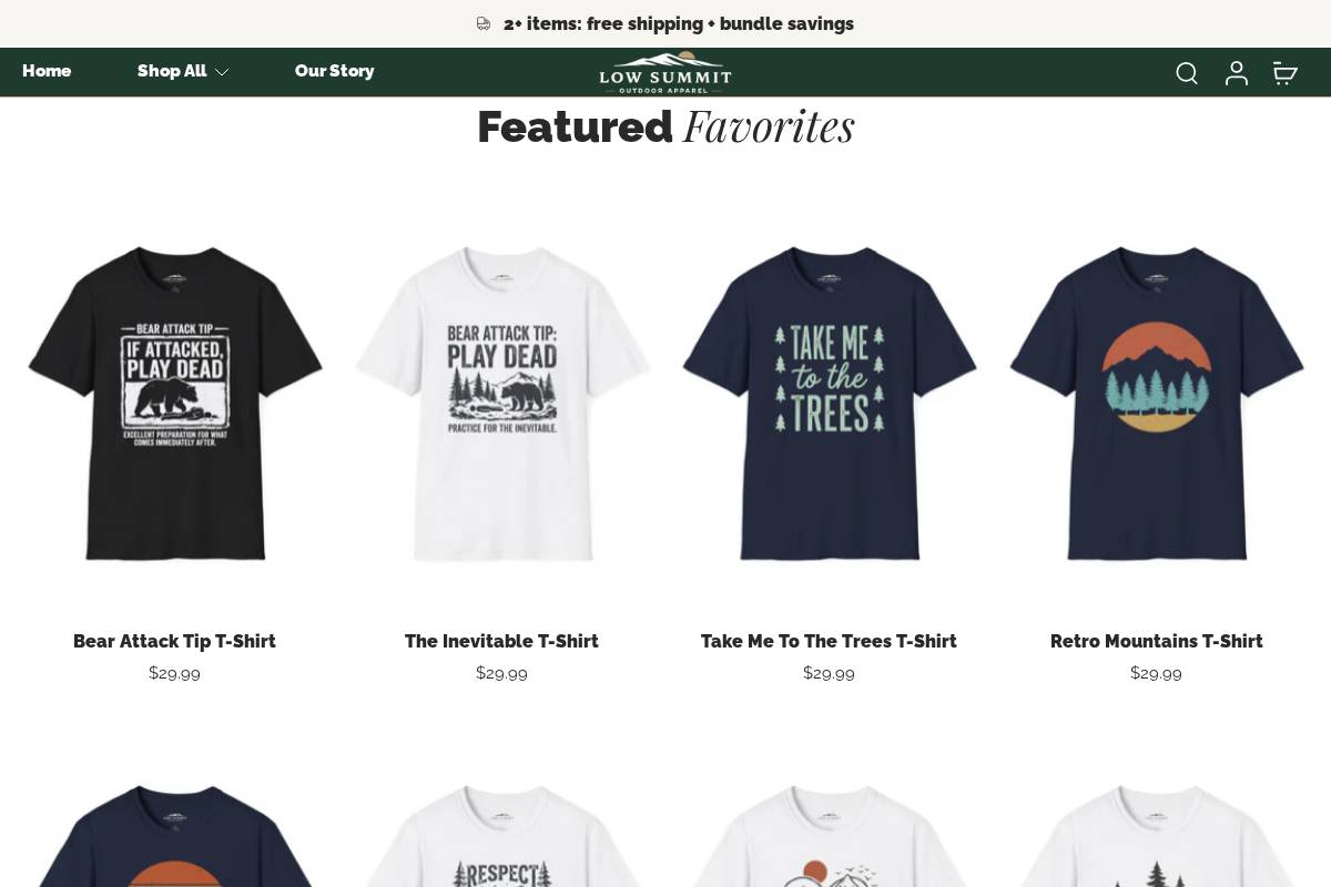 lowsummit.com homepage screenshot