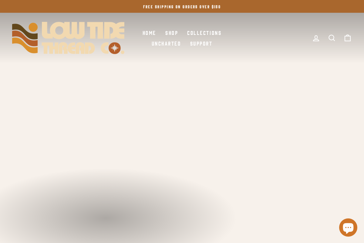 Low Tide Thread Co. homepage screenshot