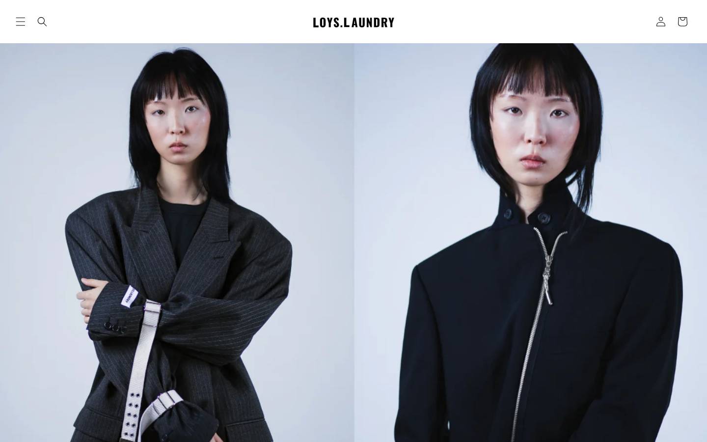 Loys.Laundry homepage screenshot