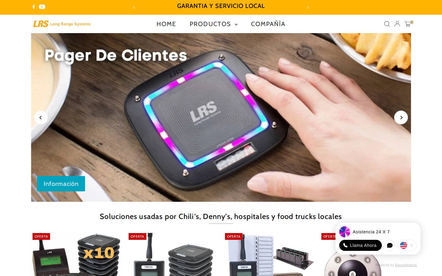 lrspr.com homepage screenshot