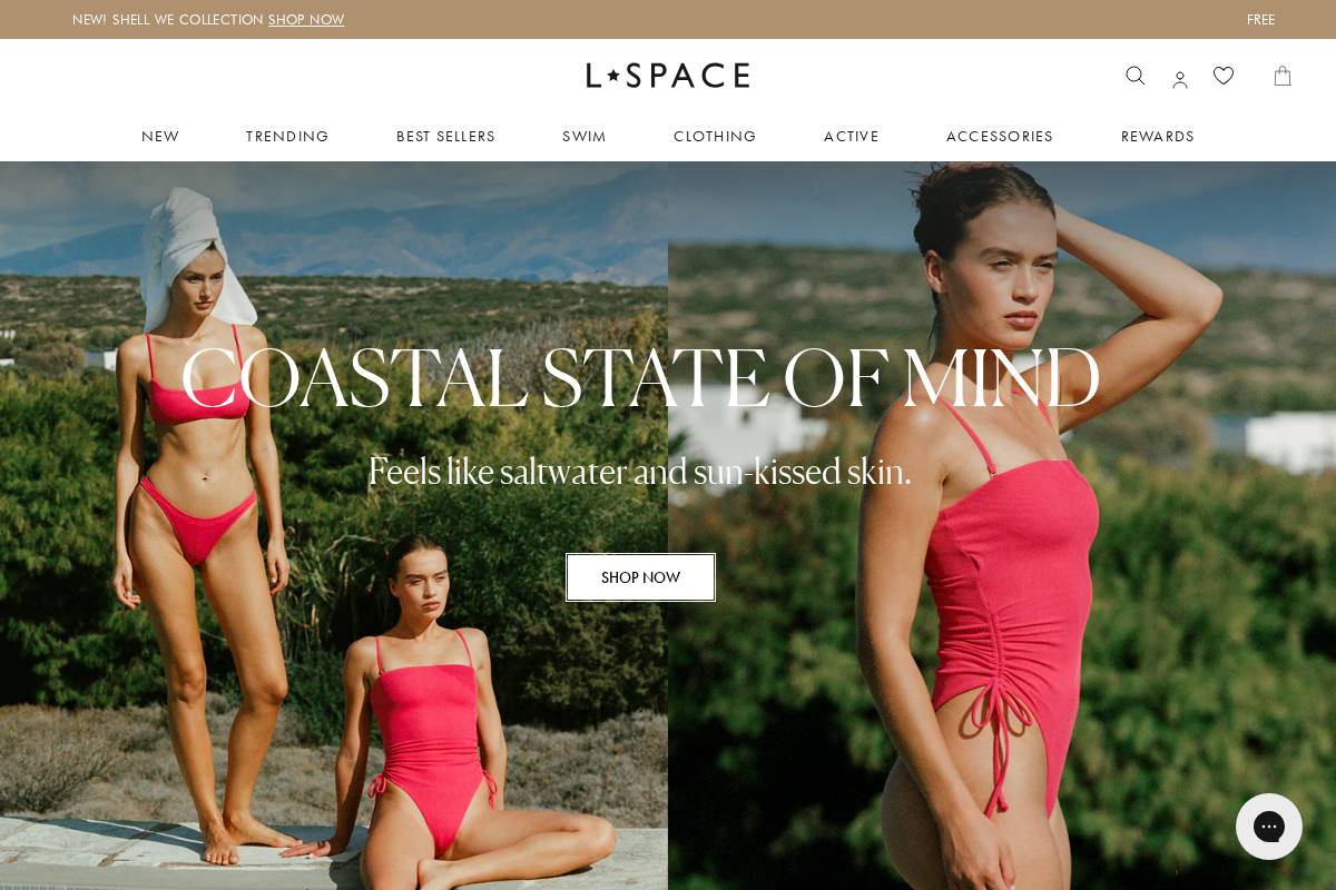 L*SPACE homepage screenshot