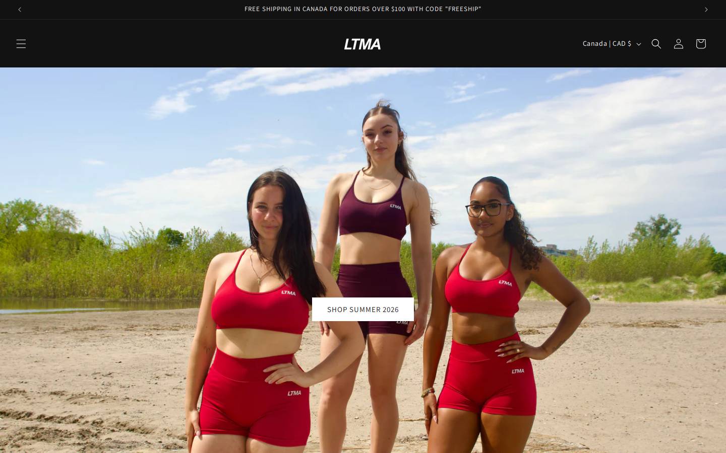 ltmalifestyle.com homepage screenshot
