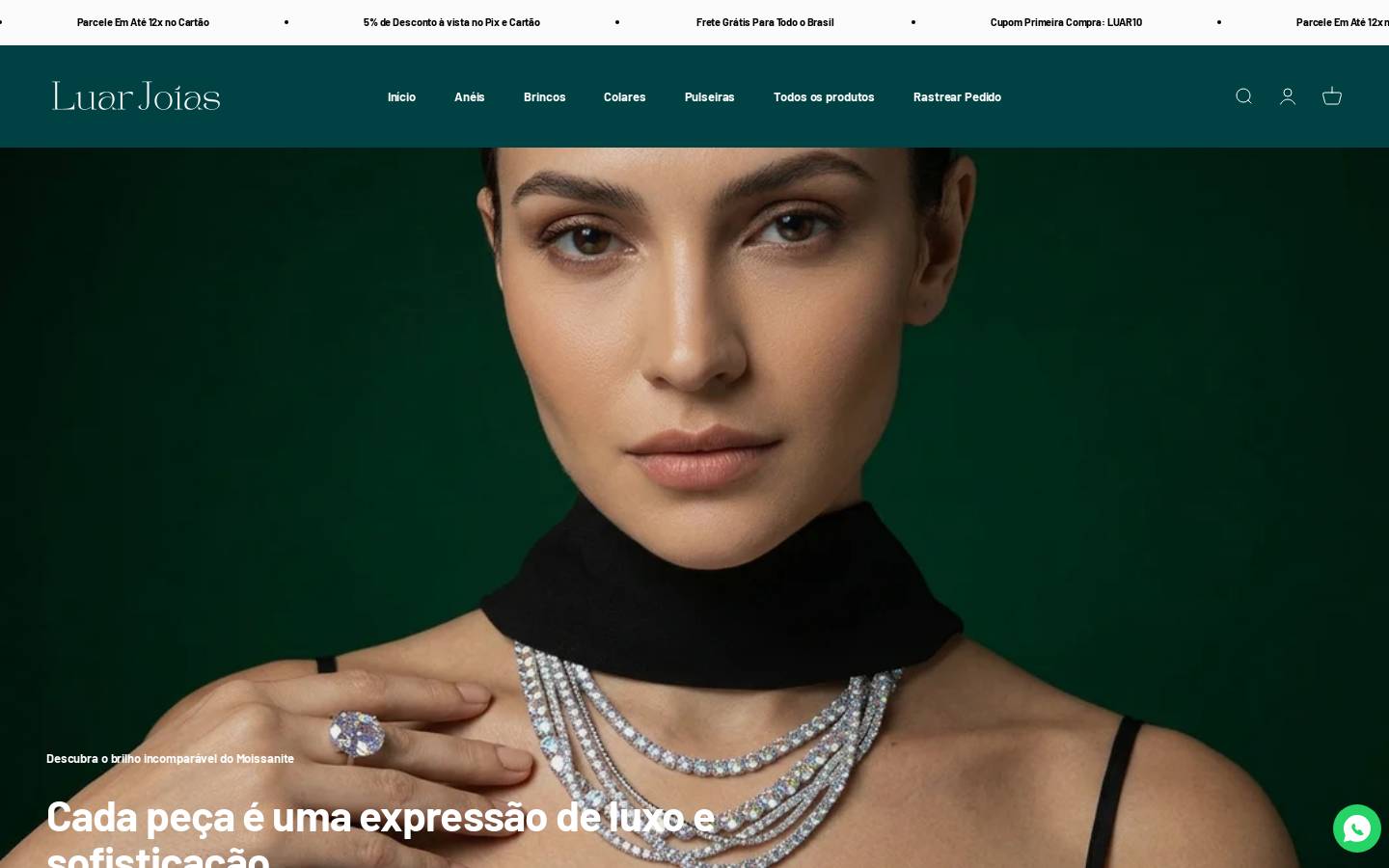 luarjoias.com homepage screenshot