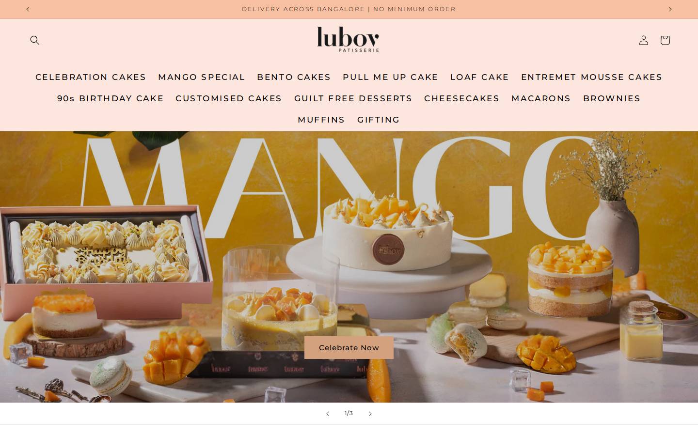 lubov.in homepage screenshot