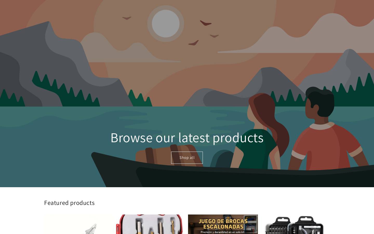 lubristones.com homepage screenshot