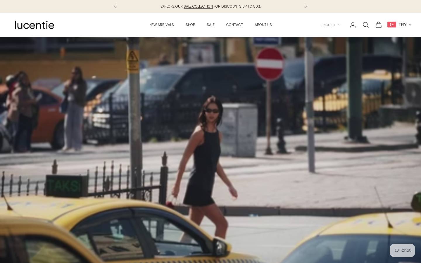 lucentie.com homepage screenshot