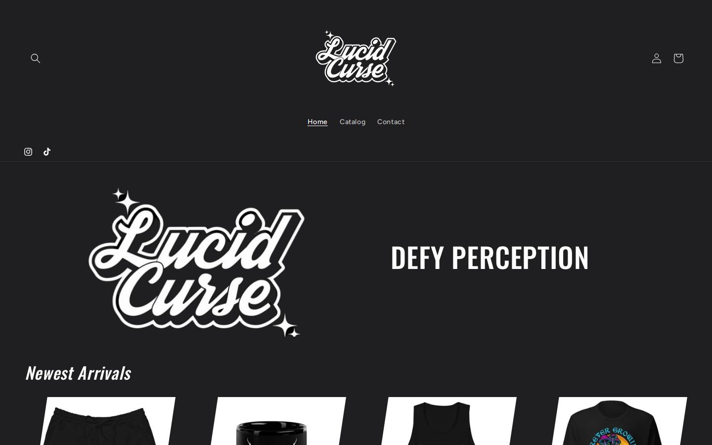lucidcurseco.com homepage screenshot