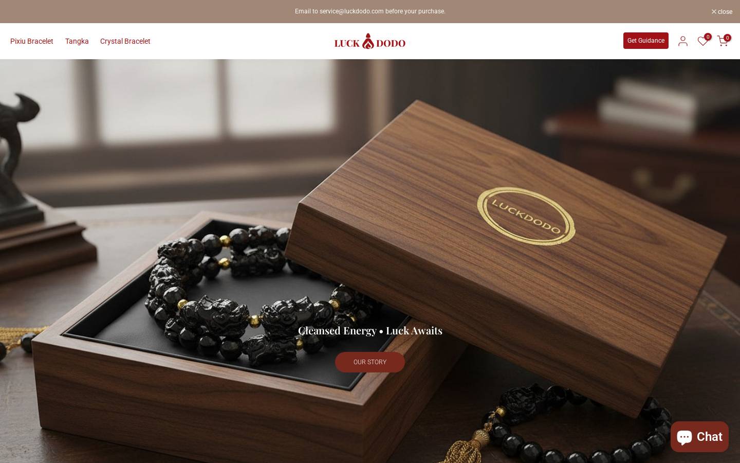 luckdodo.com homepage screenshot