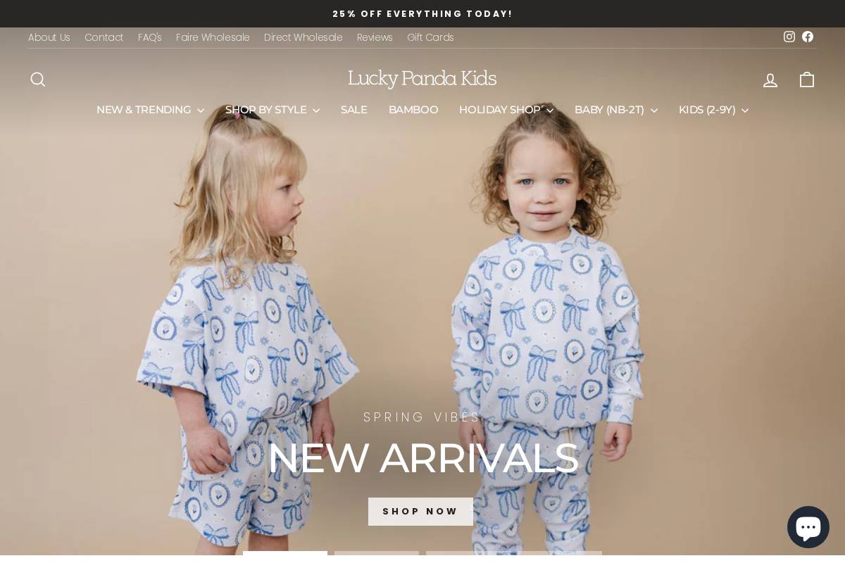 luckypandakids.com homepage screenshot