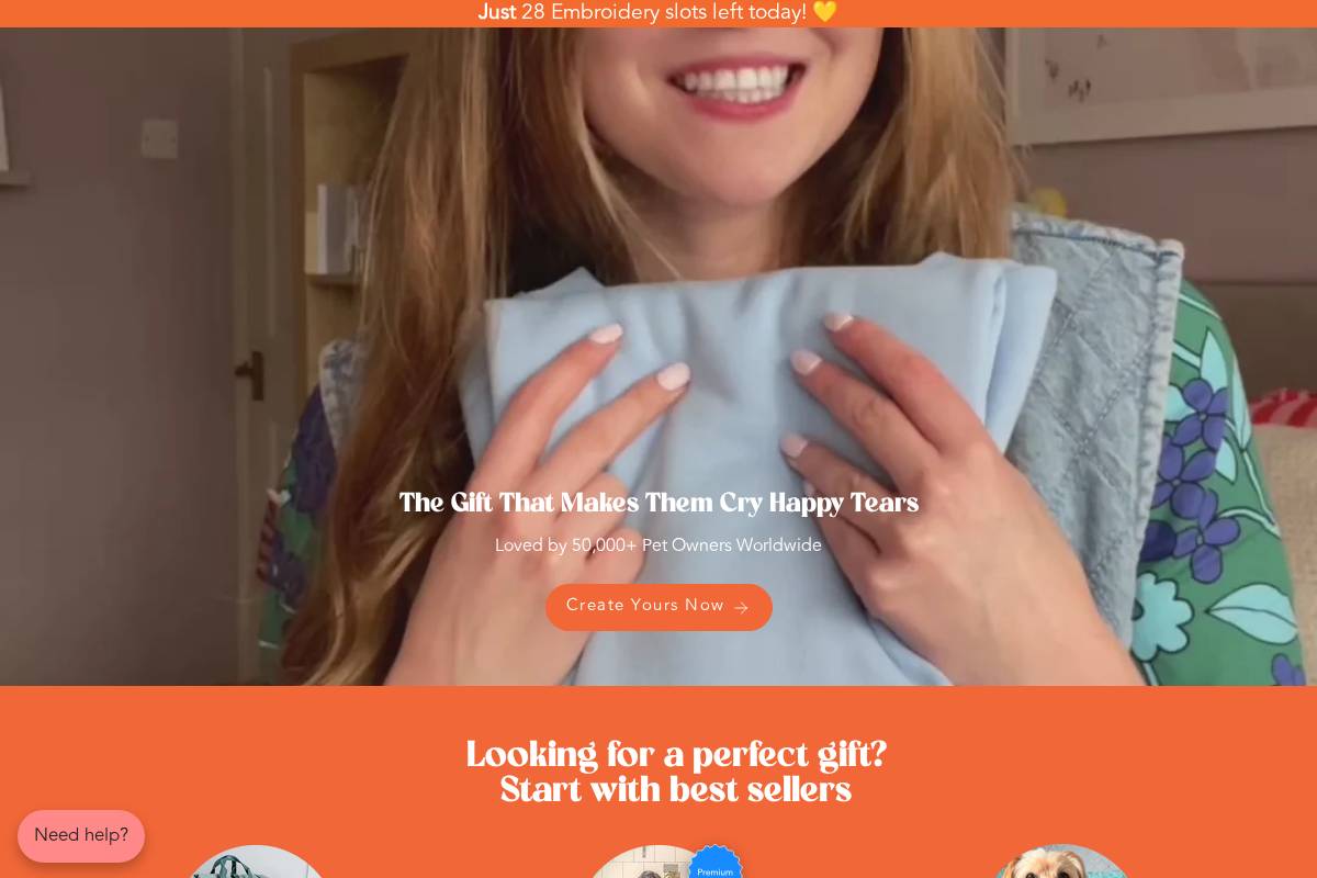 Lucy & Lola homepage screenshot