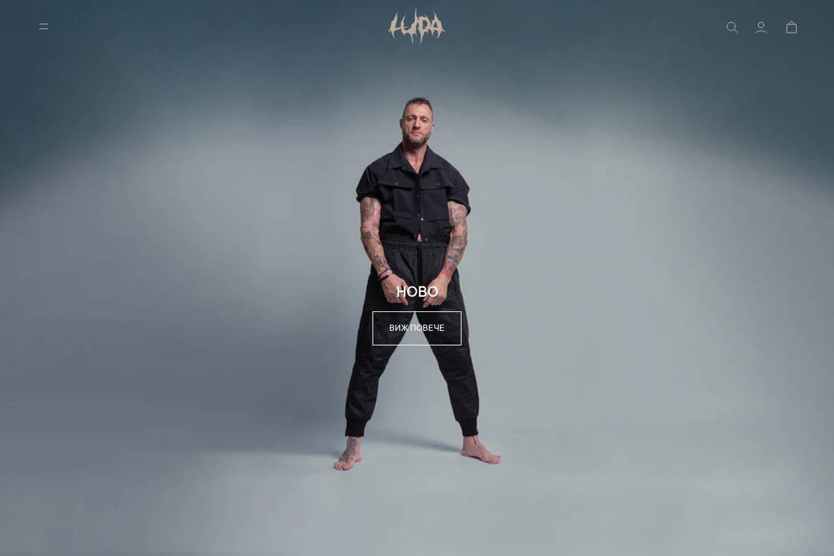 luda.shop homepage screenshot