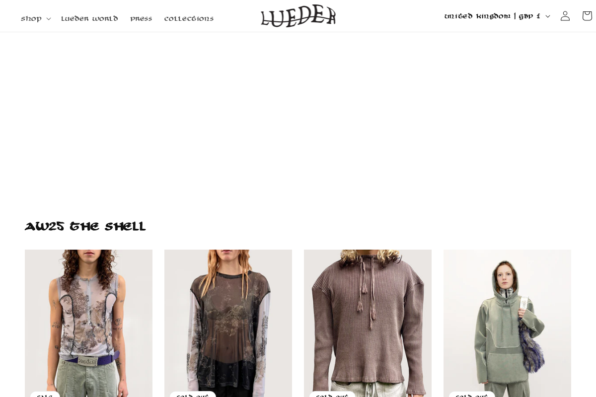 lueder.shop homepage screenshot