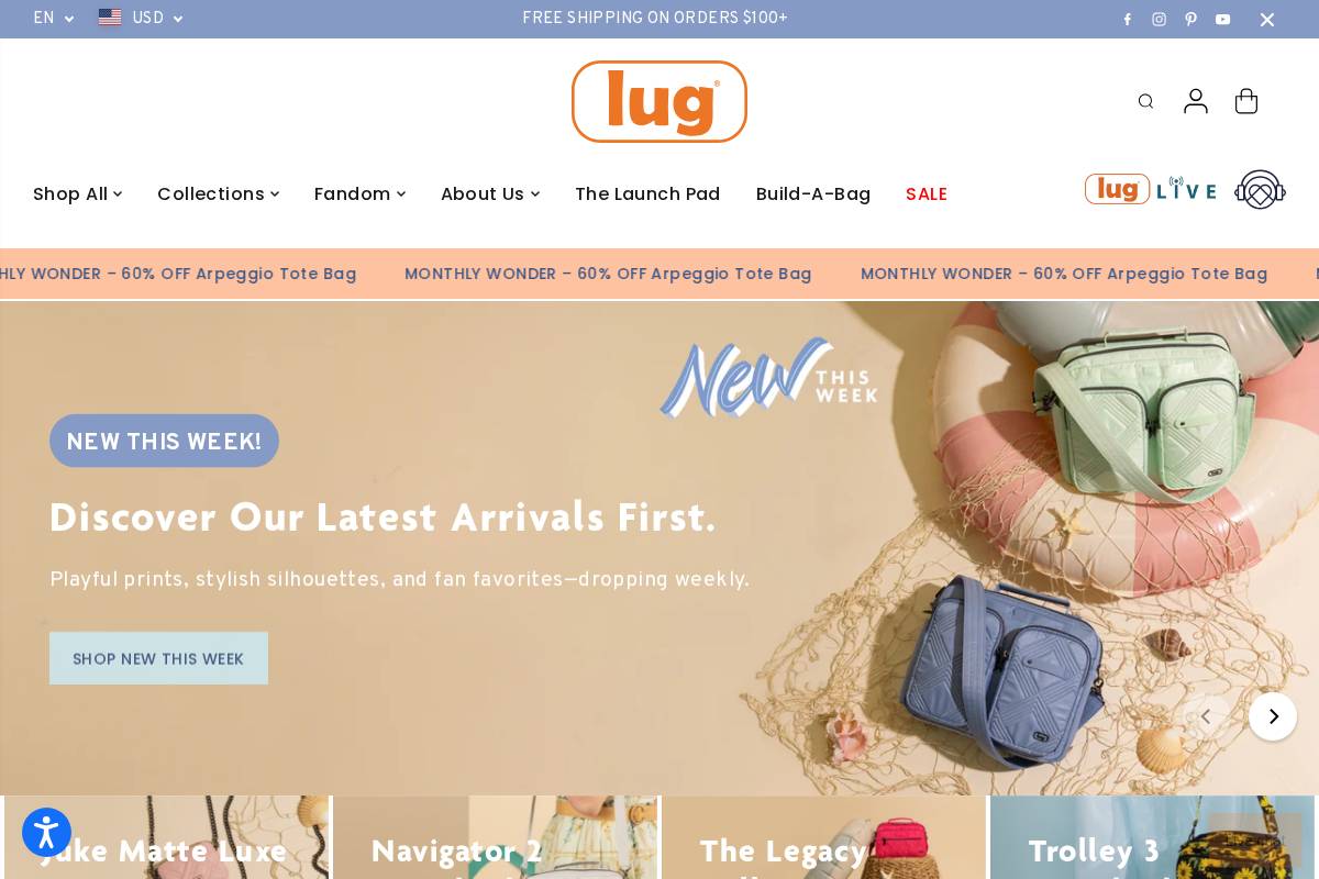 luglife.com homepage screenshot