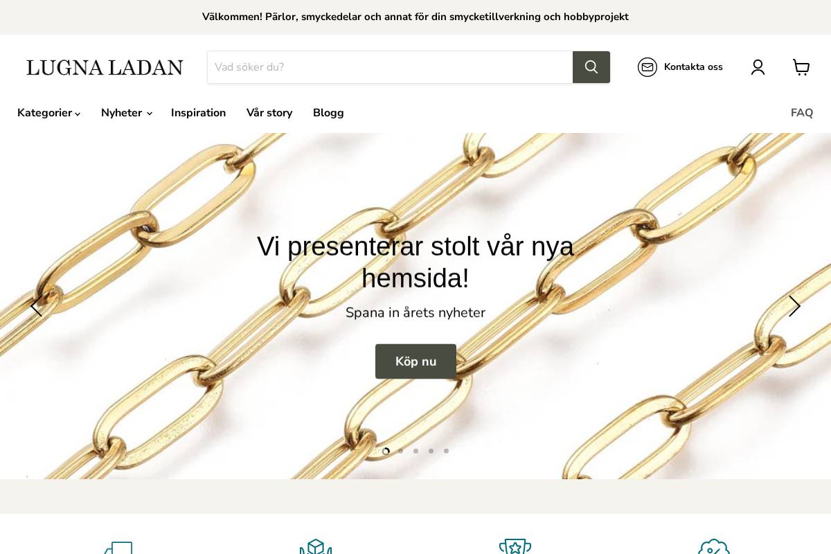 lugnaladan.se homepage screenshot