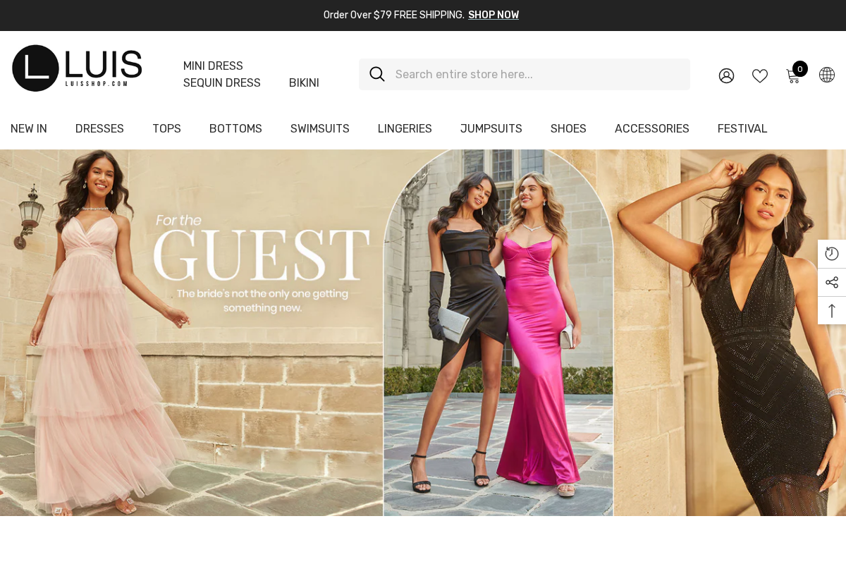 luisshop.com homepage screenshot