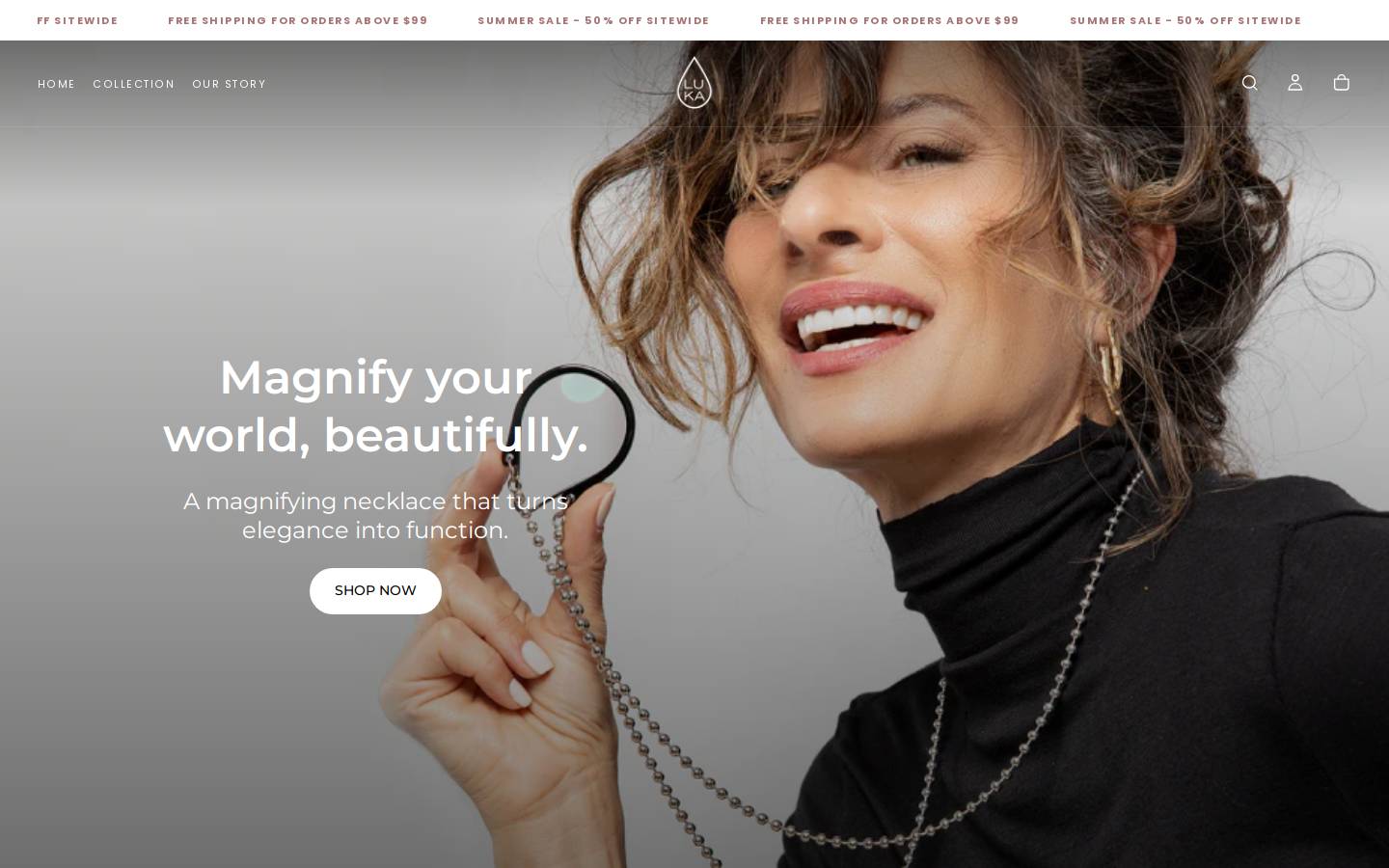 lukatyourself.com homepage screenshot