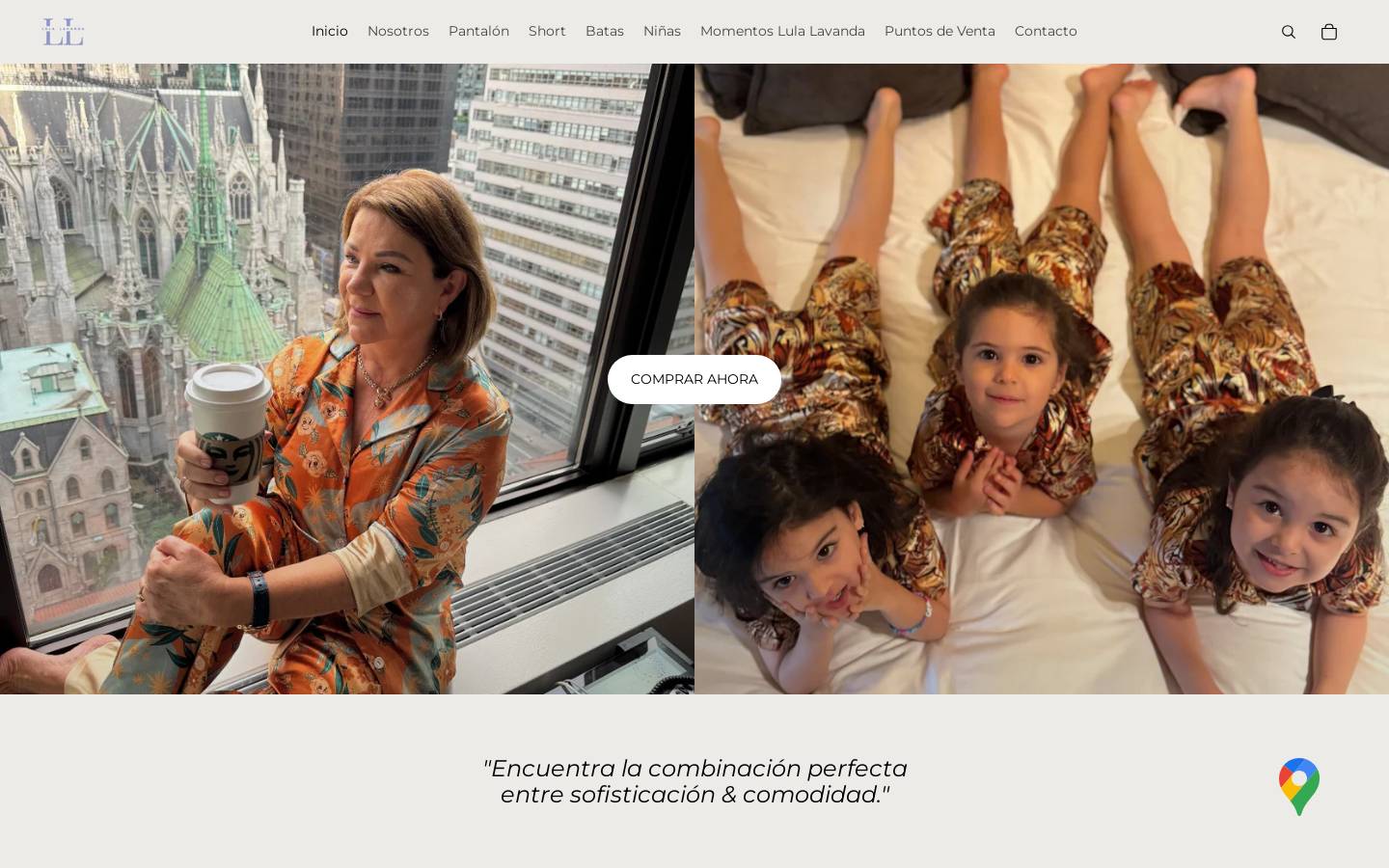 lulalavanda.com homepage screenshot