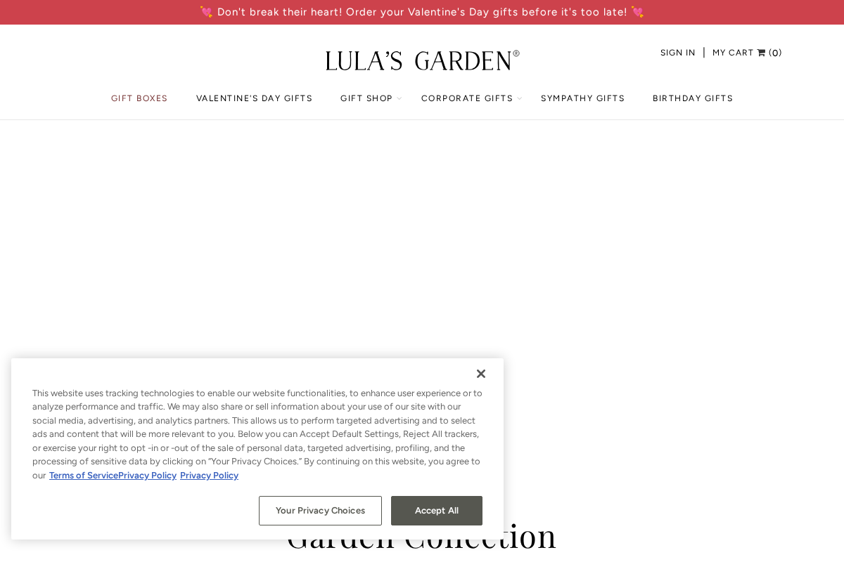 lulasgarden.com homepage screenshot