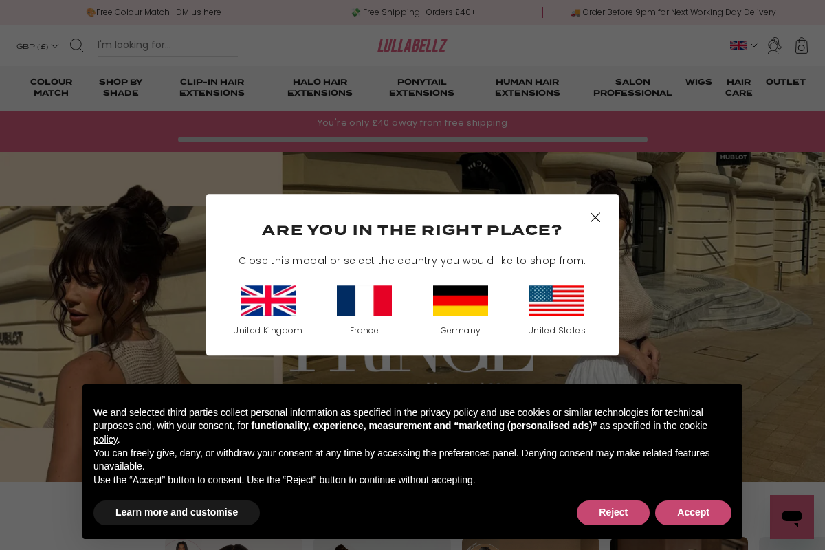 LullaBellz homepage screenshot