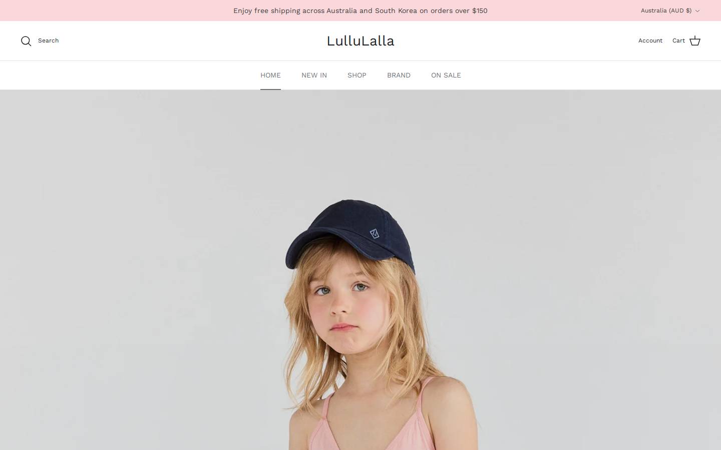 lullulalla.com homepage screenshot