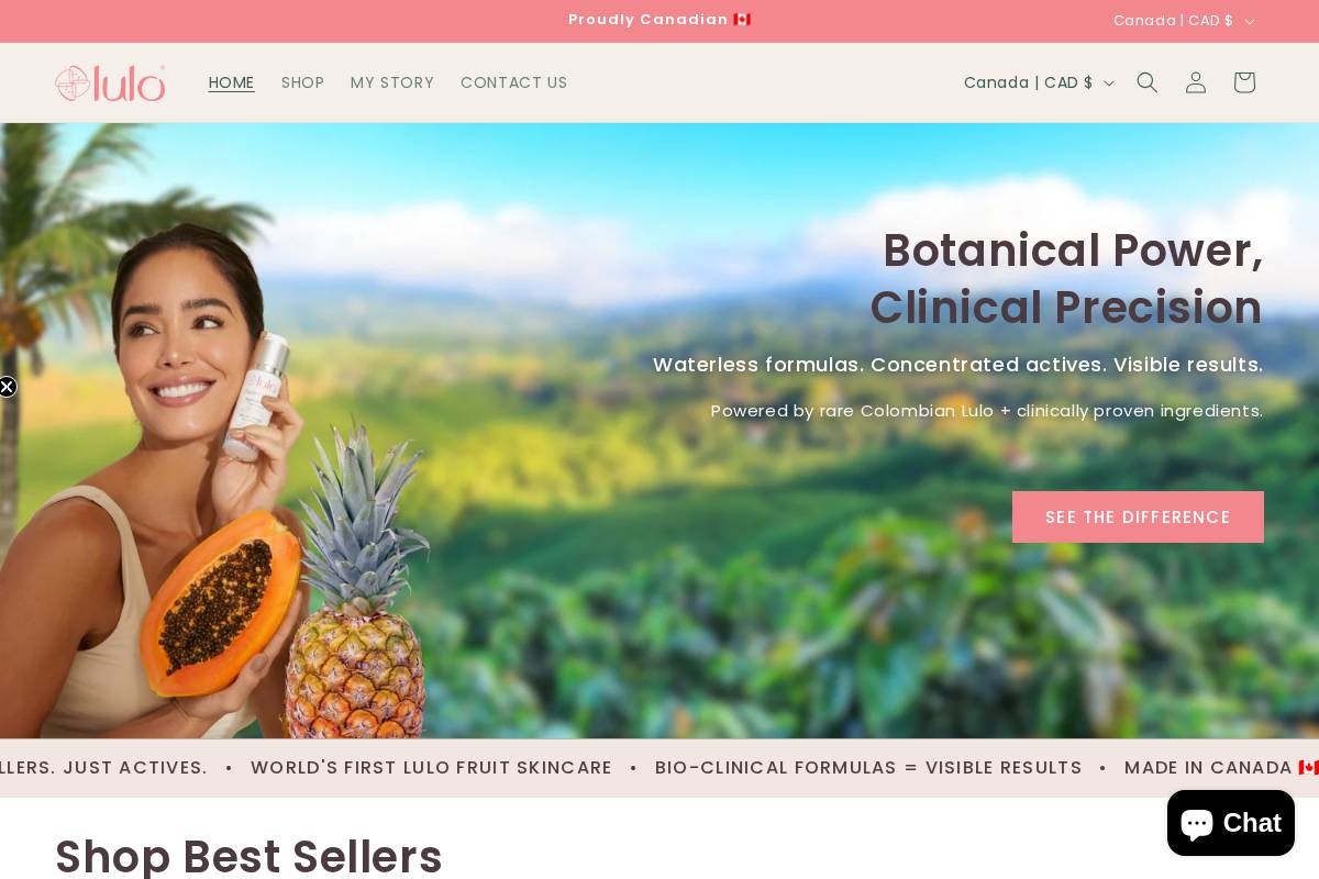 Luloskin homepage screenshot