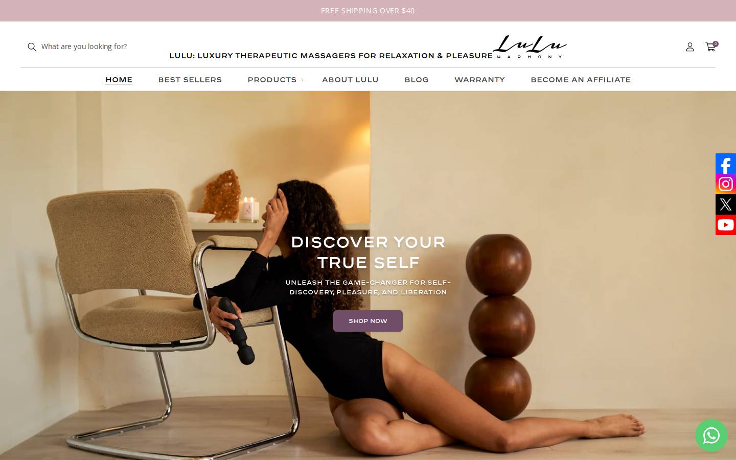 lulu.toys homepage screenshot