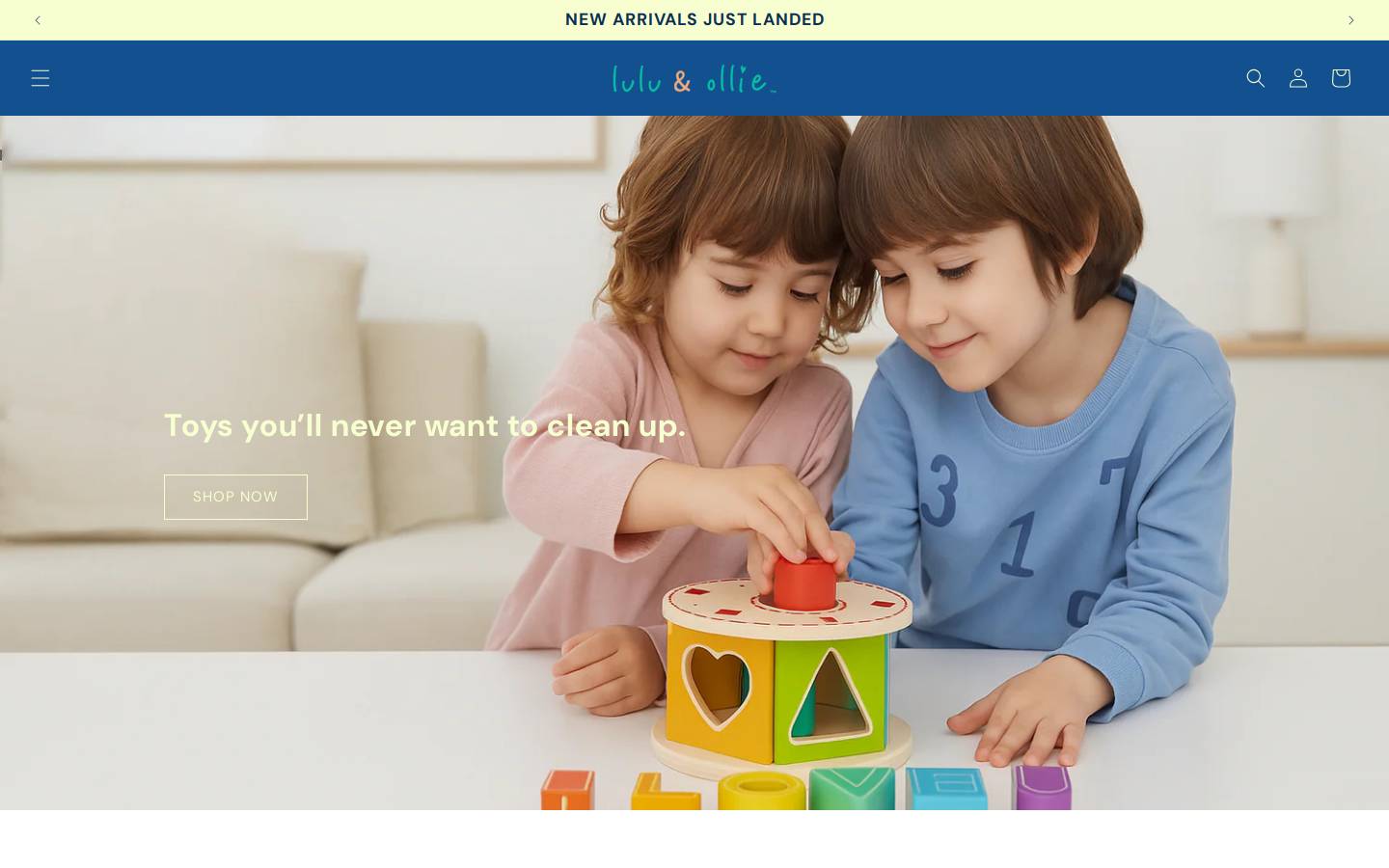luluandollie.com homepage screenshot