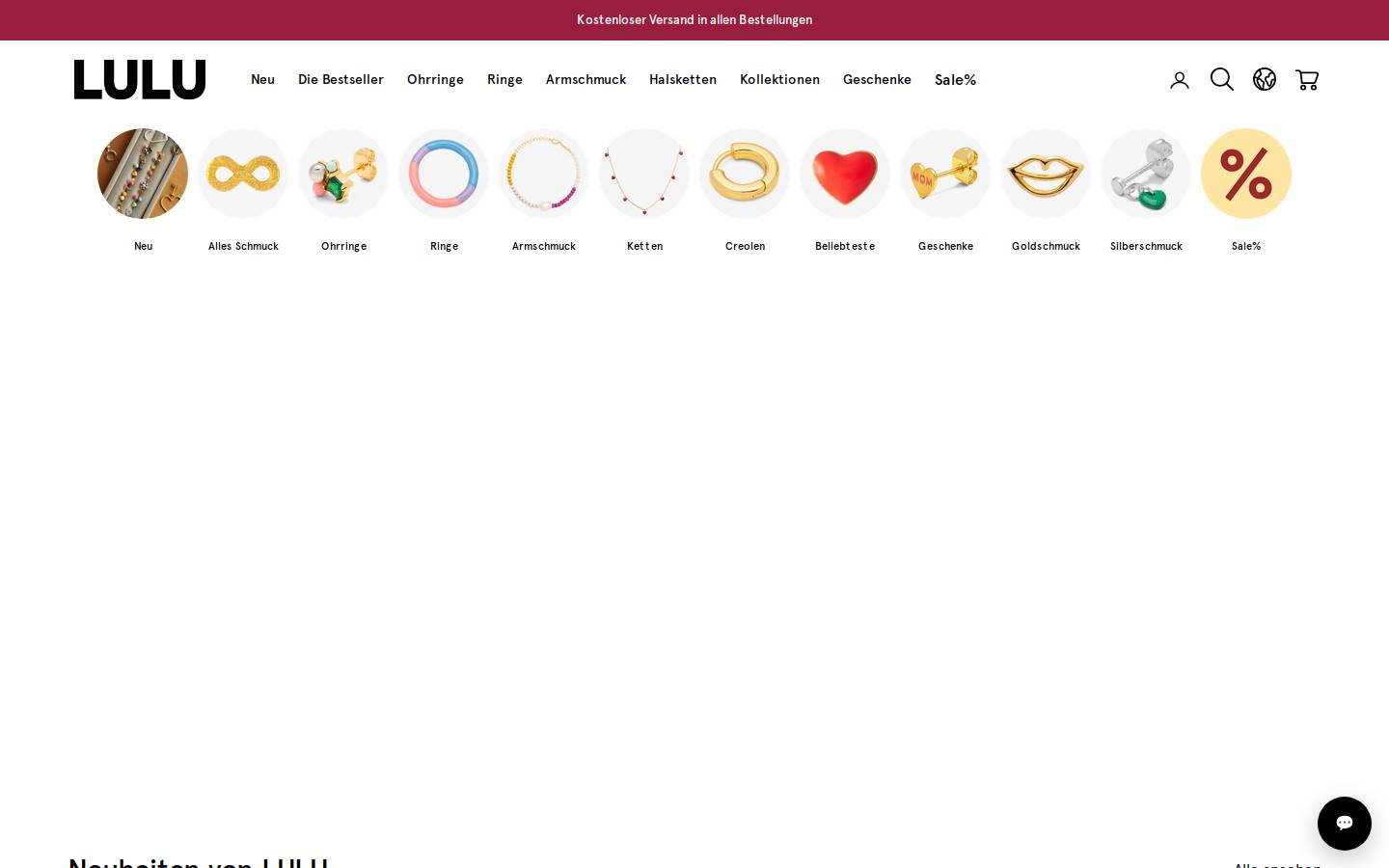 LULU Copenhagen homepage screenshot