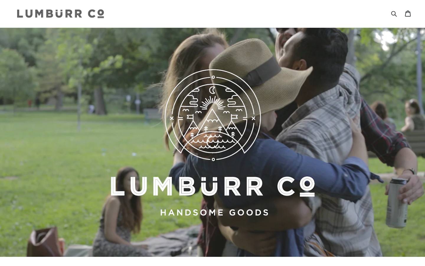 lumburr.co homepage screenshot