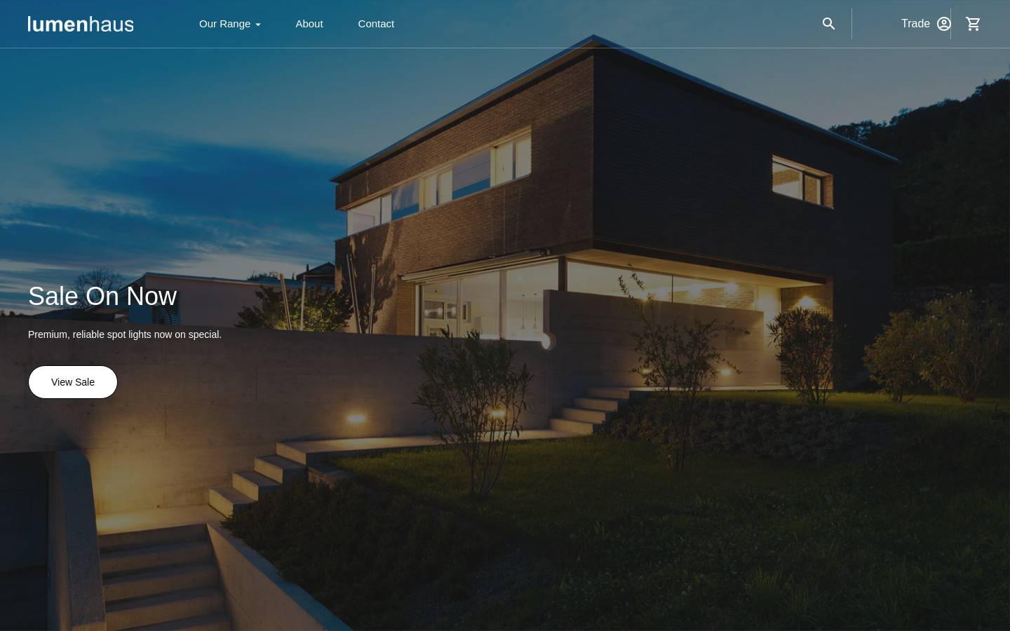 lumenhaus.co.nz homepage screenshot