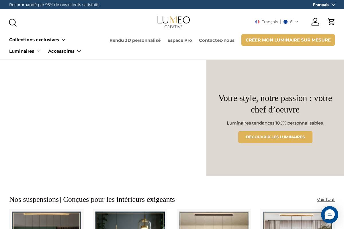Lumeo Creative homepage screenshot