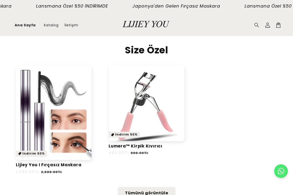 Lumera™ homepage screenshot