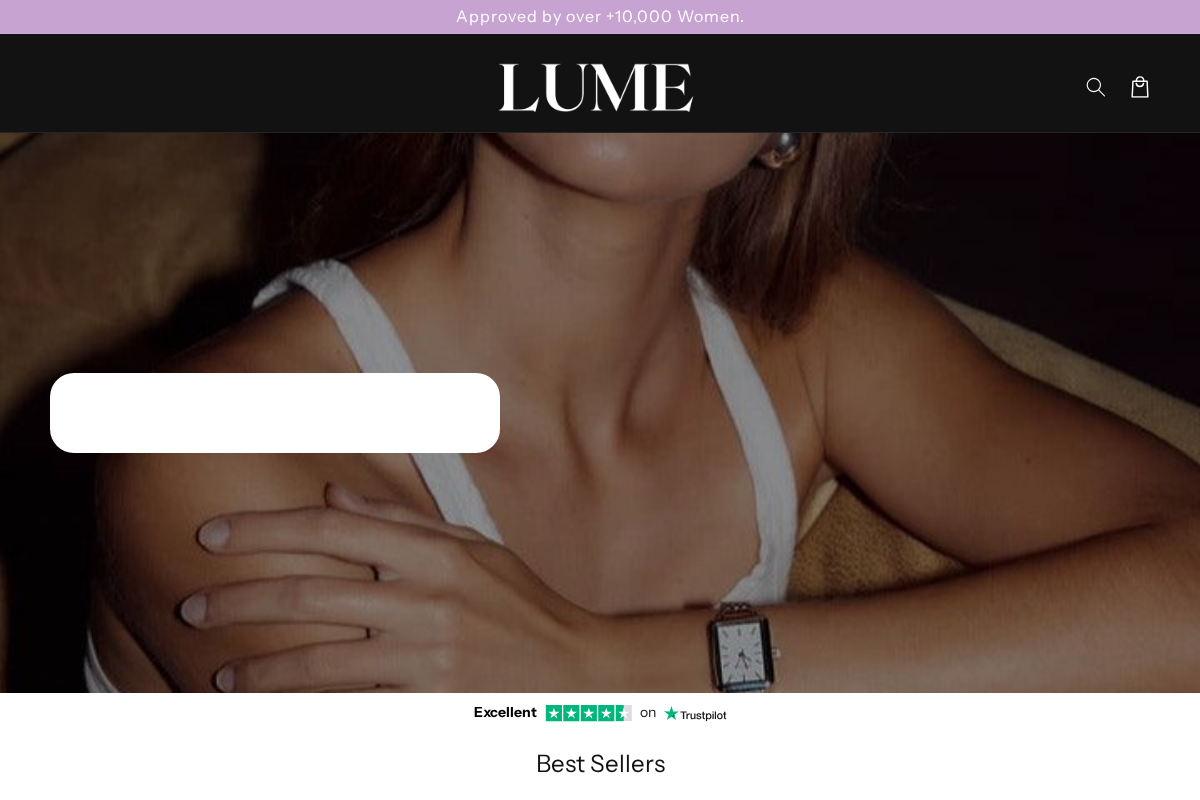 Lume Signature homepage screenshot