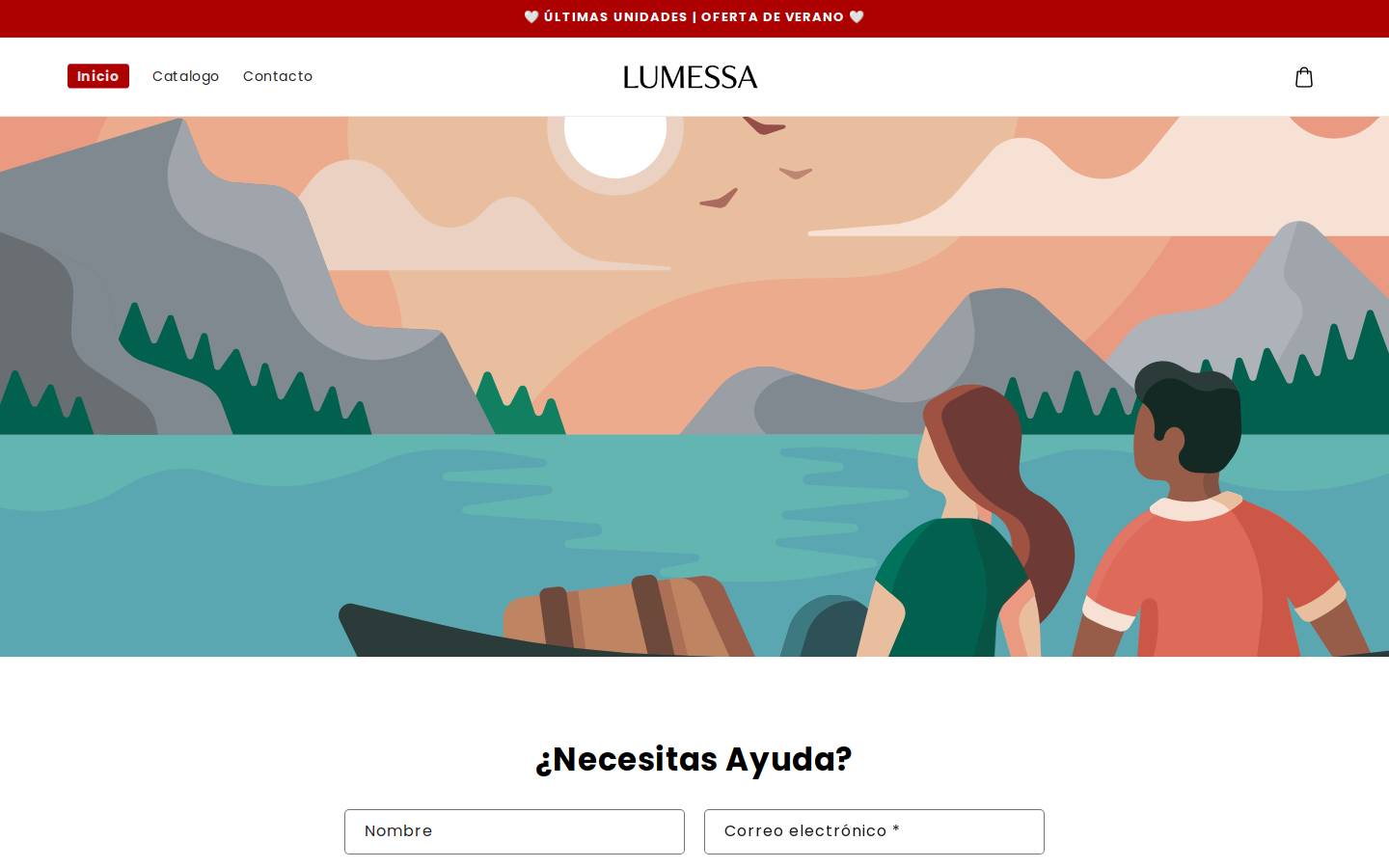 lumessalab.com homepage screenshot