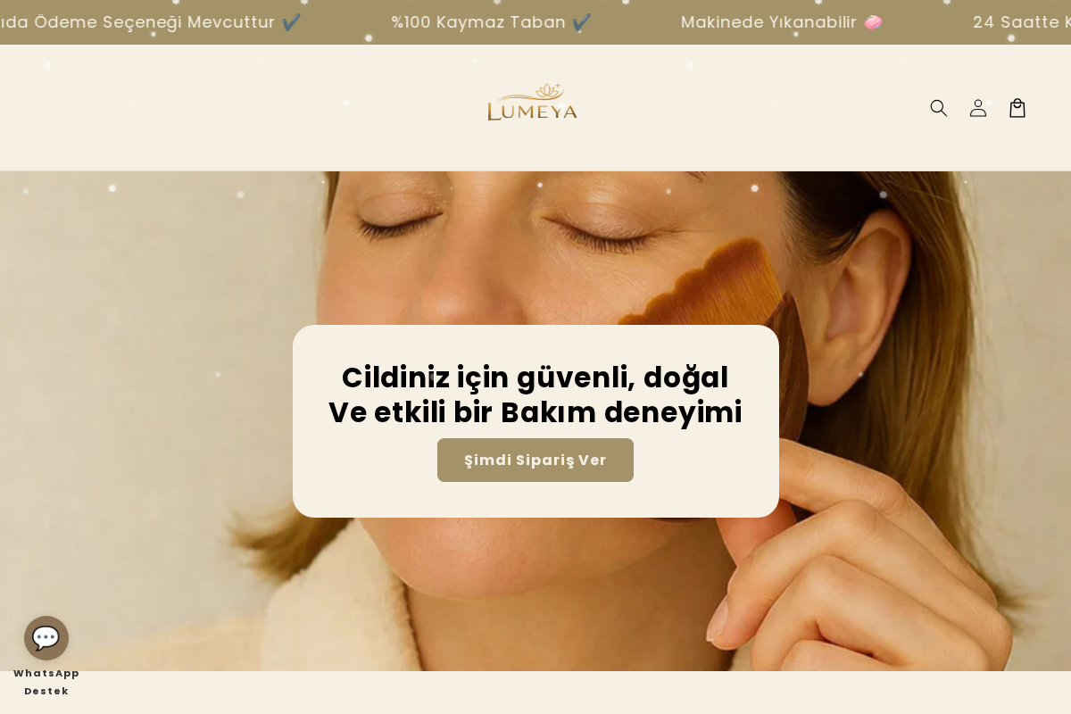 lumeya.com.tr homepage screenshot