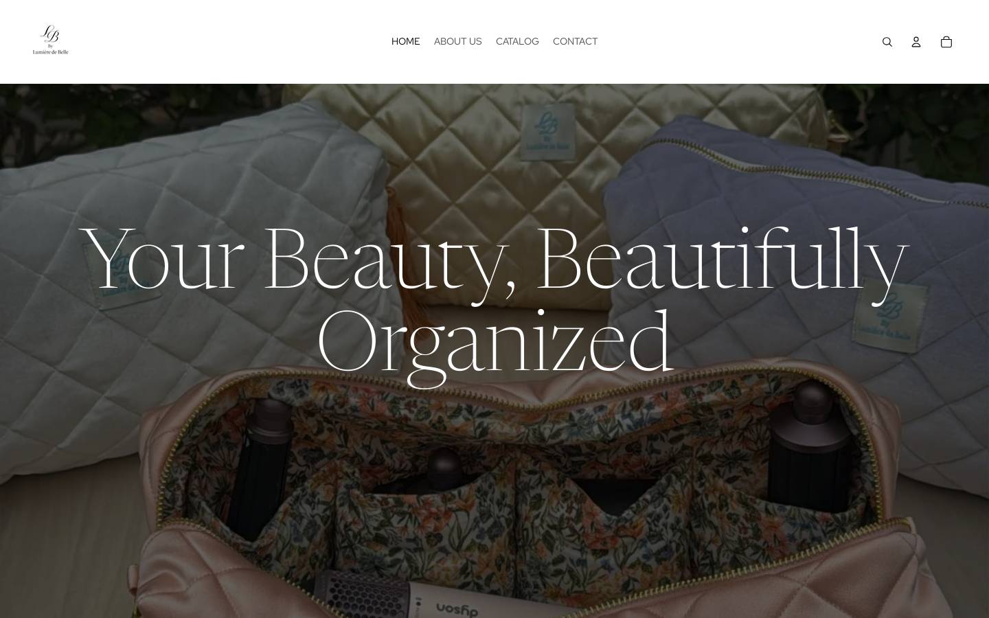 lumieredebelle.com homepage screenshot