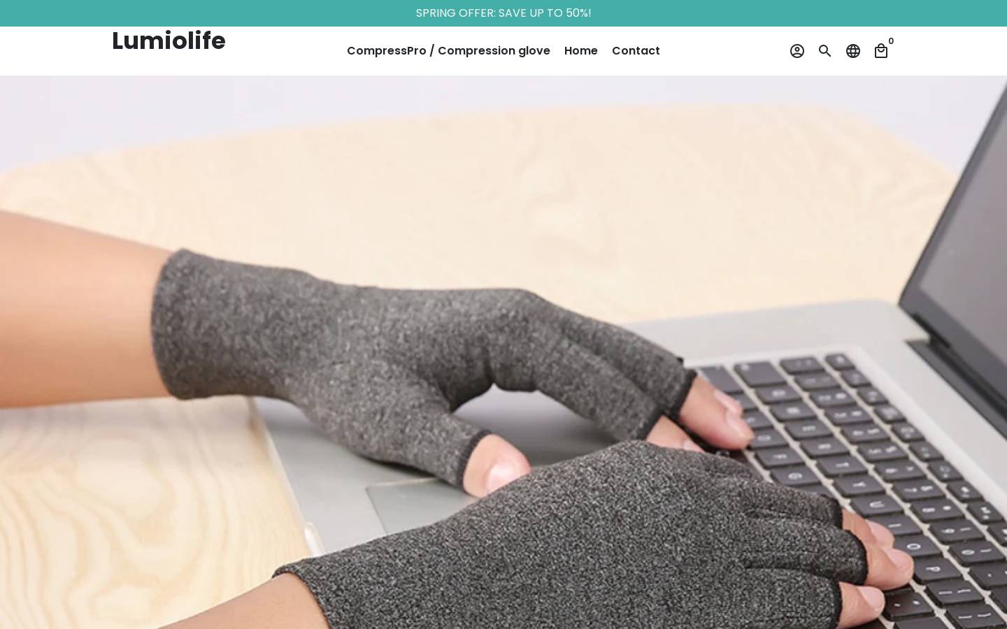 lumiolife.com homepage screenshot