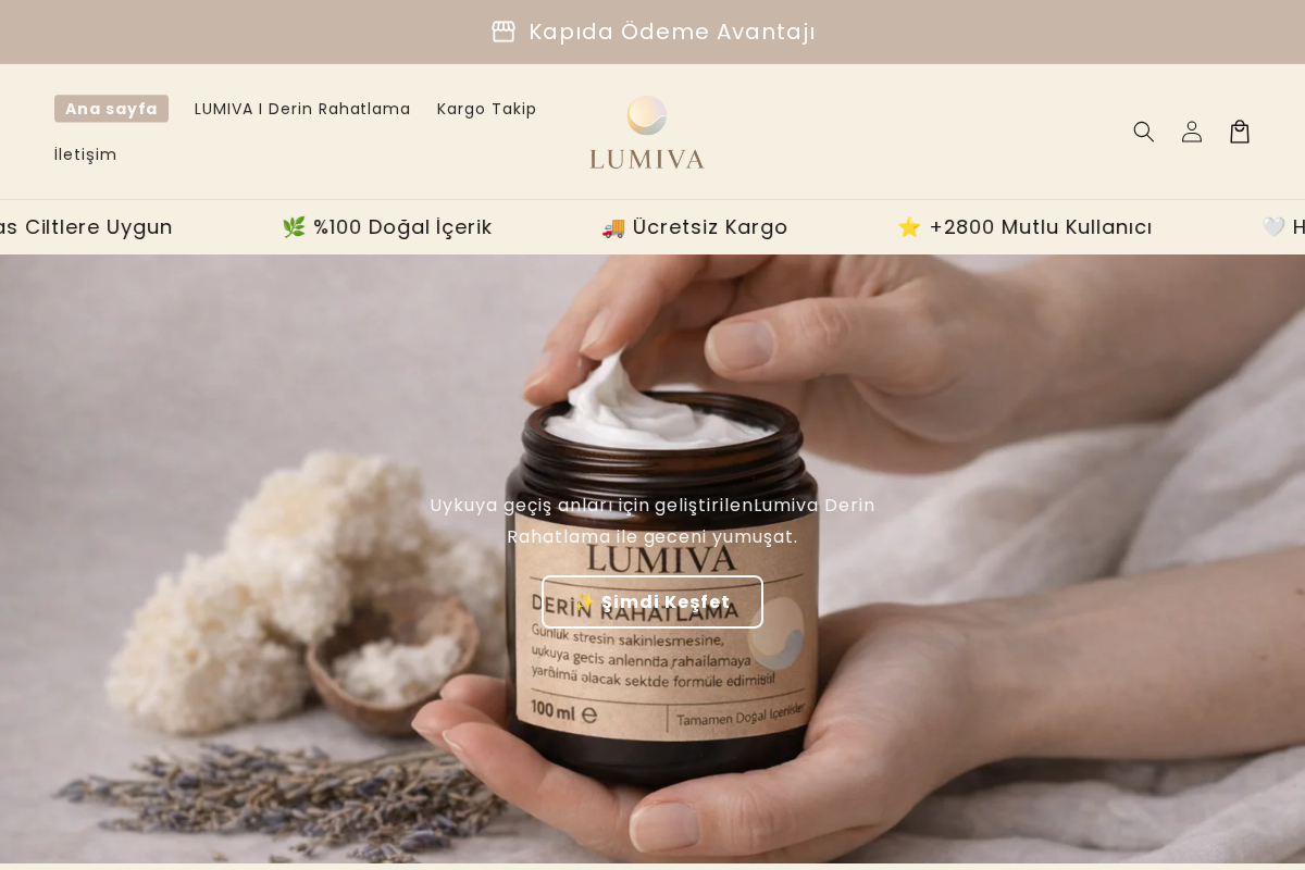 Lumiva homepage screenshot