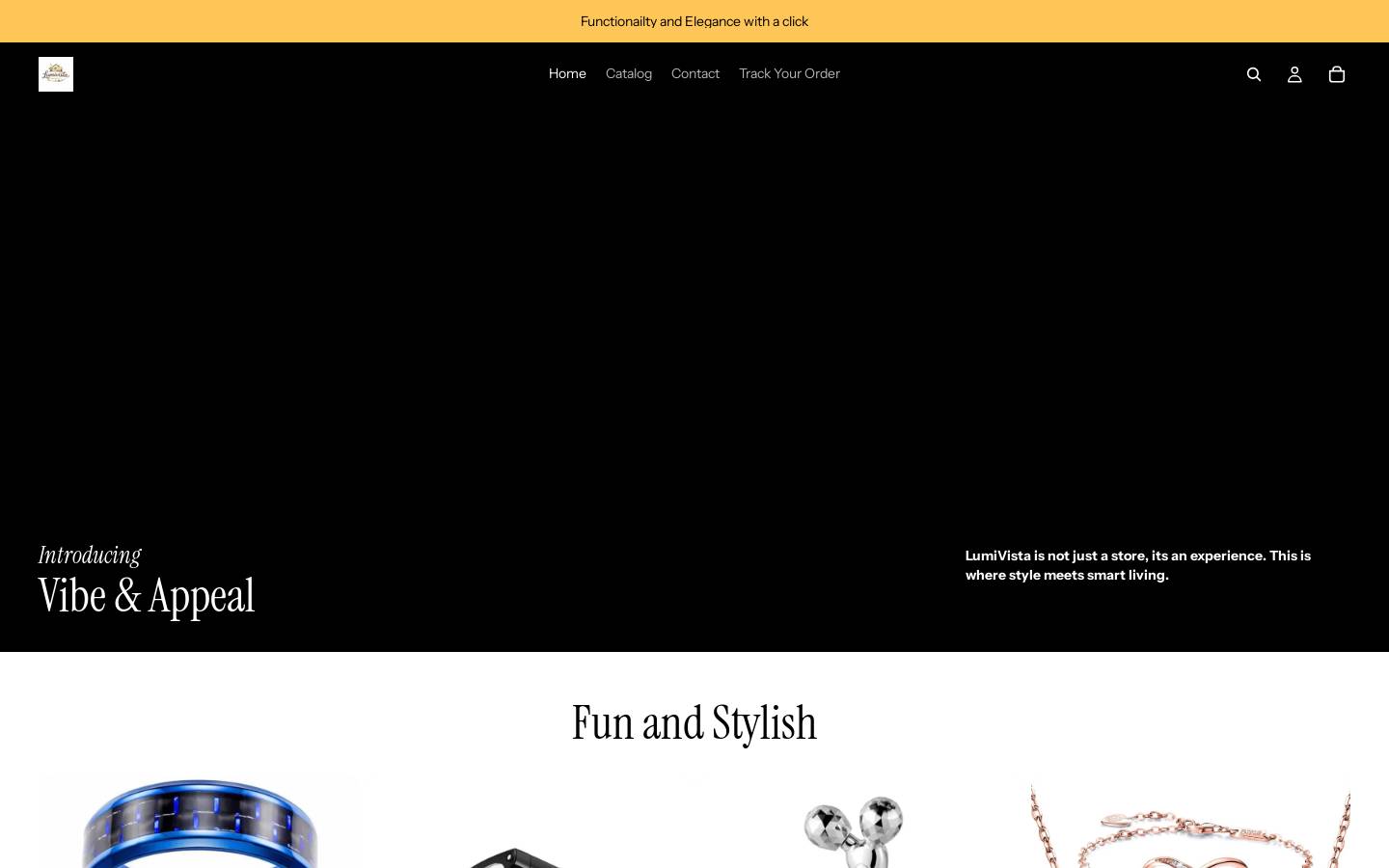 lumivista.co homepage screenshot