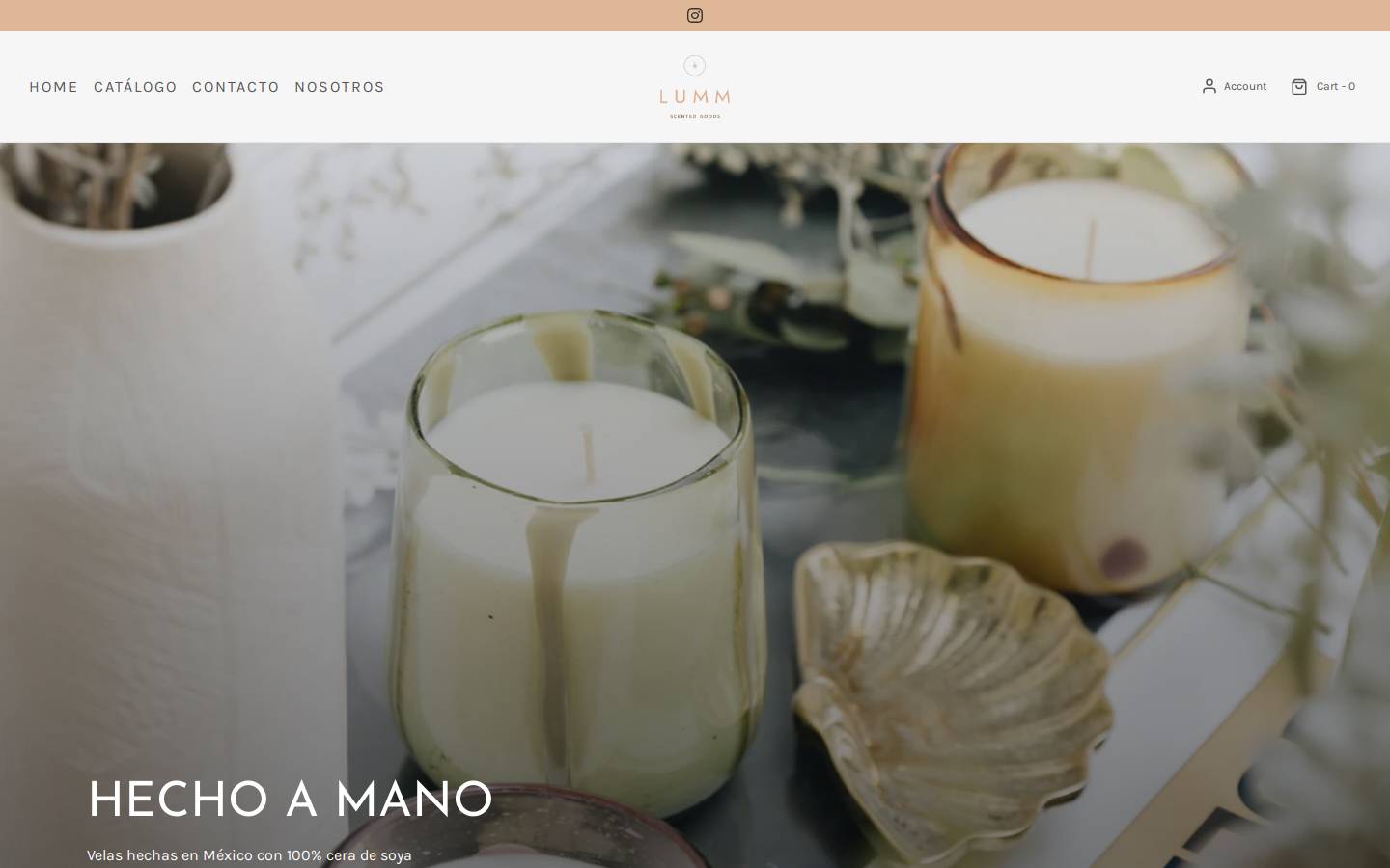 lumm.mx homepage screenshot
