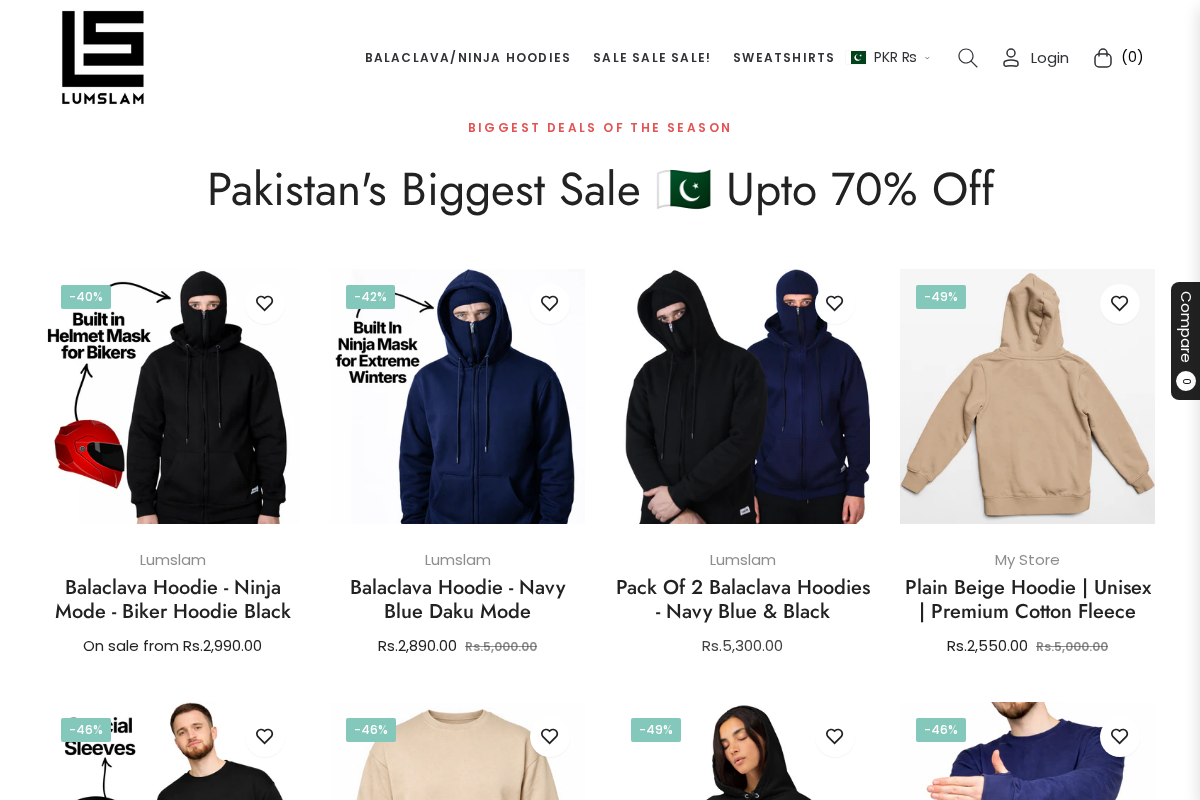 lumslam.com homepage screenshot