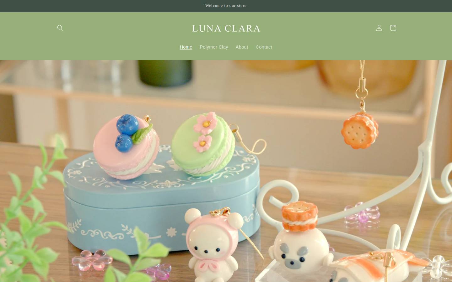 luna-clara.com homepage screenshot