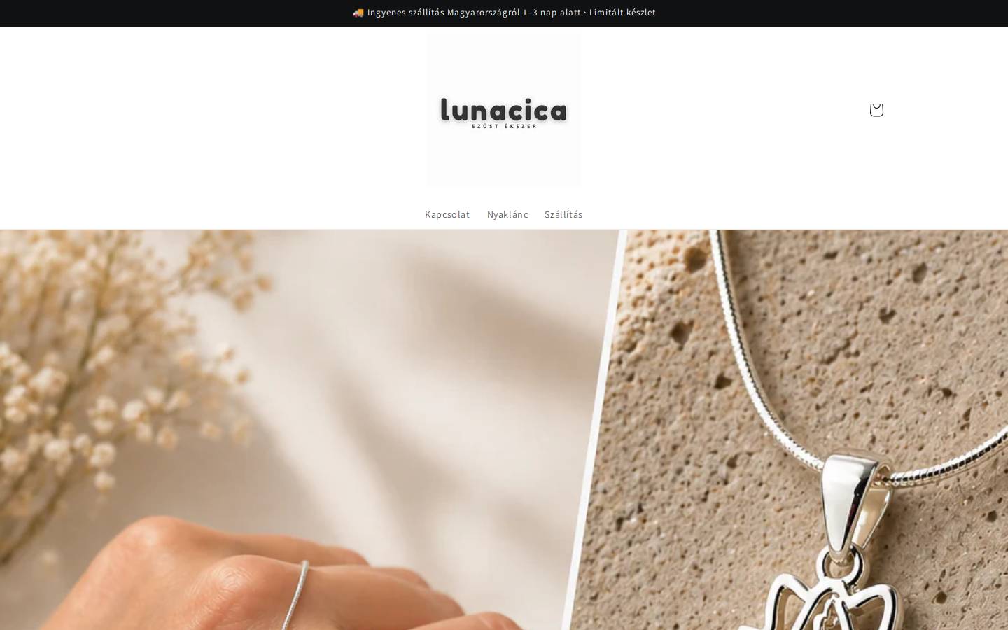 lunacica.com homepage screenshot