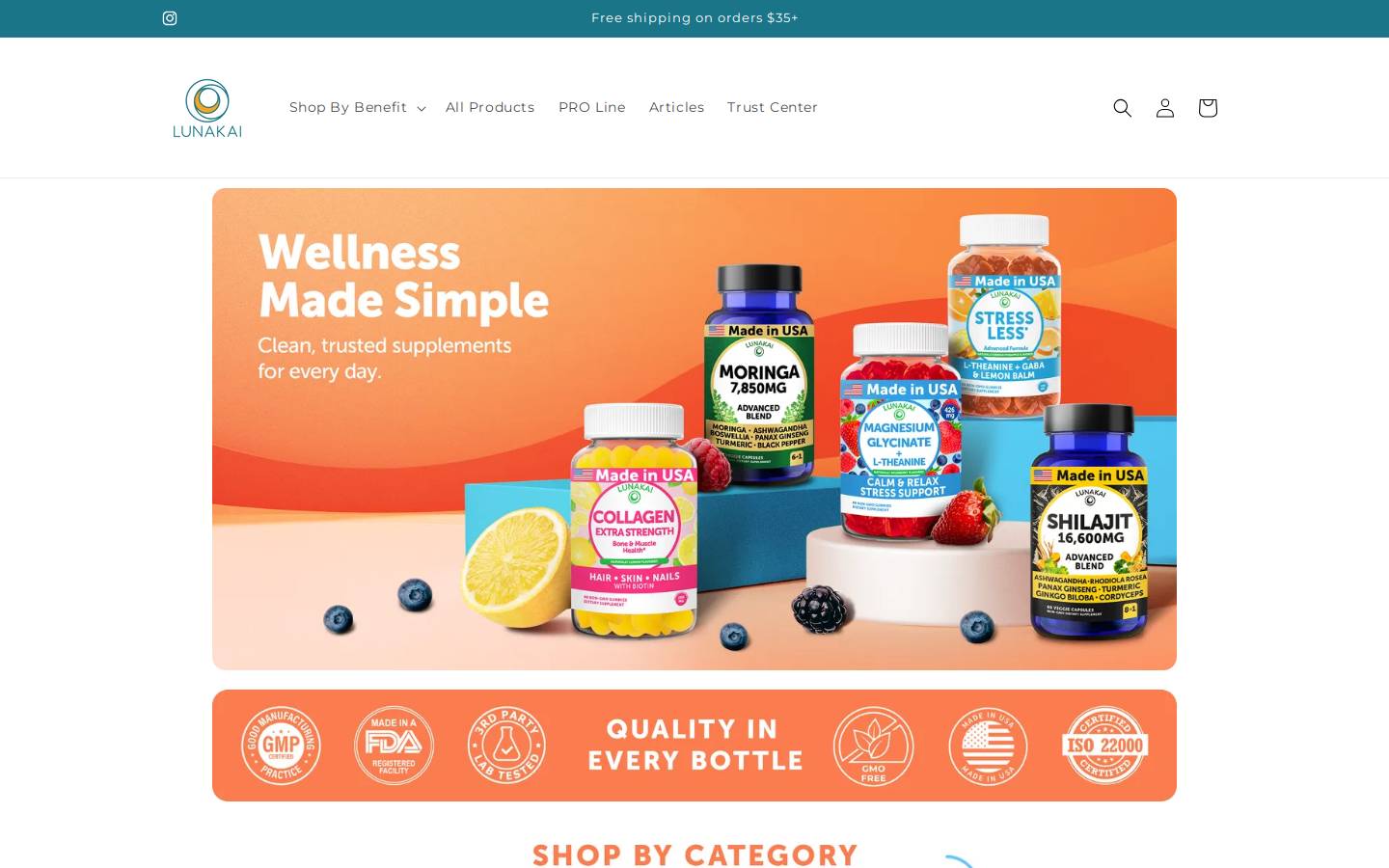lunaki.com homepage screenshot