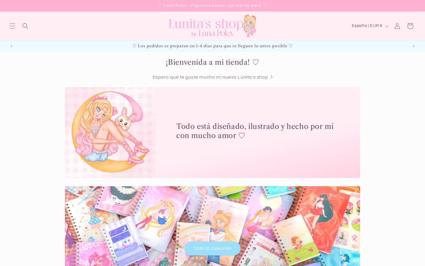 lunapolev.com homepage screenshot