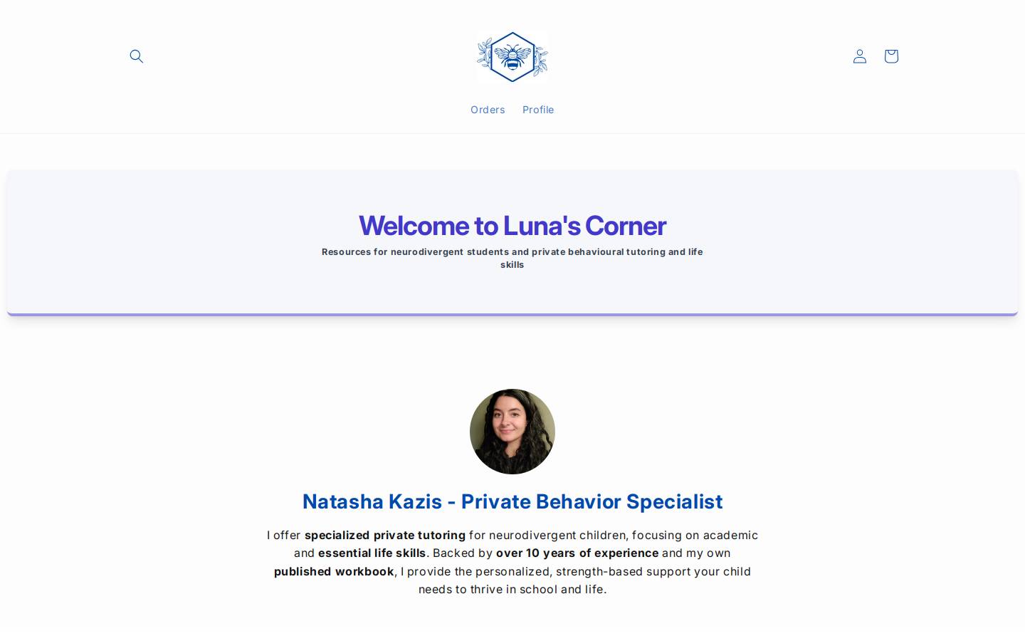 lunasclub.com homepage screenshot